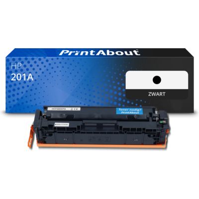 Huismerk HP 201A (CF400A) Toner Zwart
