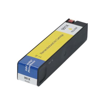 Huismerk HP 991X (M0J98AE) Inktcartridge Geel Hoge capaciteit