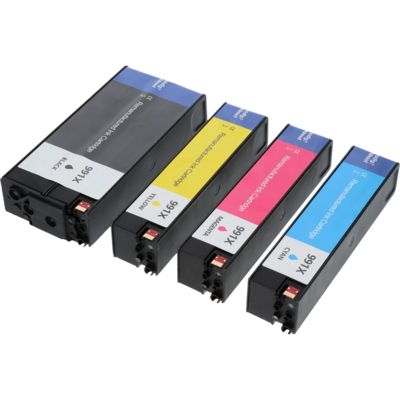 Huismerk HP 991X (M0K02AE + M0J90/94/98AE) Inktcartridge 4-kleuren Multipack Hoge capaciteit