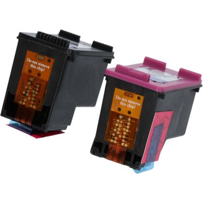 Huismerk HP 302 (X4D37AE) Inktcartridge Zwart + 3 kleuren Multipack