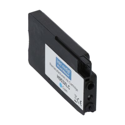 Huismerk HP 953 (F6U12AE) Inktcartridge Cyaan