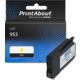 Huismerk HP 953 (F6U14AE) Inktcartridge Geel