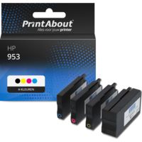 Huismerk HP 953 (6ZC69AE) Inktcartridge 4-kleuren Multipack