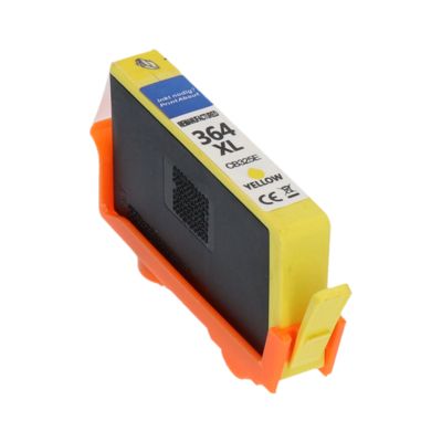 Huismerk HP 364 (CB320EE) Inktcartridge Geel