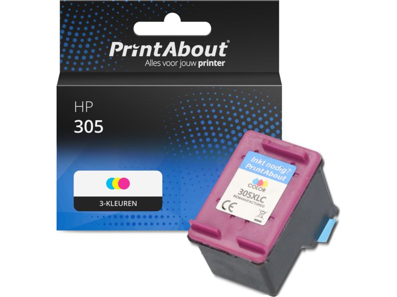 Huismerk HP 305 Inktcartridge 3-kleuren (3YM60AE) kopen