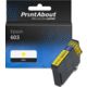 Huismerk Epson 603 (C13T03U44010) Inktcartridge Geel
