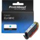 Huismerk Canon CLI-581C Inktcartridge Cyaan 