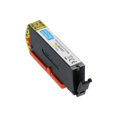 Huismerk Canon CLI-581 Y Inktcartridge Geel 