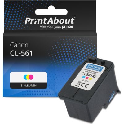 Huismerk Canon CL-561 Inktcartridge 3-kleuren