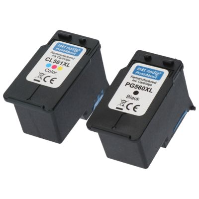Huismerk Canon PG-560 / CL-561 Inktcartridge Zwart + 3 kleuren Multipack