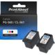 Huismerk Canon PG-560 / CL-561 Inktcartridge Zwart + 3 kleuren Multipack