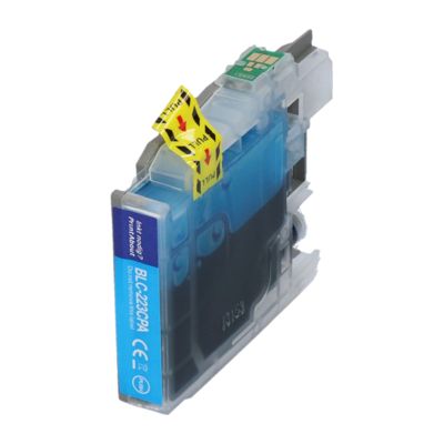 PrintAbout Huismerk vervangt Brother LC-221C Inktcartridge Cyaan