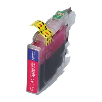 PrintAbout Huismerk vervangt Brother LC-221M Inktcartridge Magenta