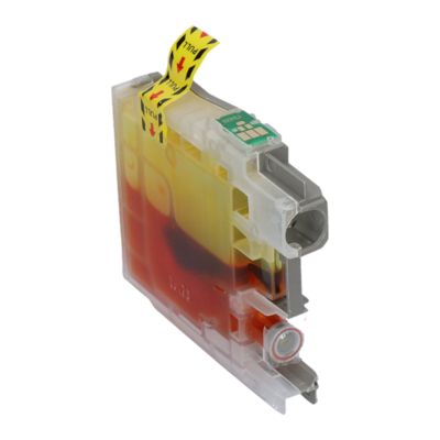 PrintAbout Huismerk vervangt Brother LC-221Y Inktcartridge Geel