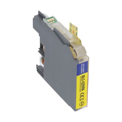 Huismerk Brother LC-121Y Inktcartridge Geel