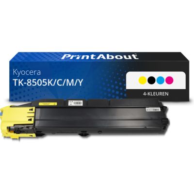 Huismerk Kyocera TK-8505K/C/M/Y Toner 4-kleuren Multipack