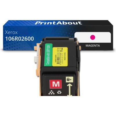 Huismerk Xerox 106R02600 Toner Magenta