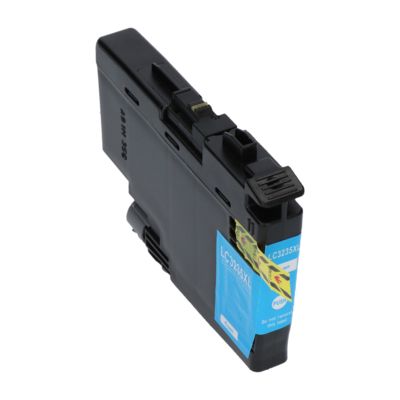 PrintAbout Huismerk vervangt Brother LC-3235XLC Inktcartridge Cyaan Hoge capaciteit