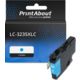PrintAbout Huismerk vervangt Brother LC-3235XLC Inktcartridge Cyaan Hoge capaciteit