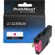 PrintAbout Huismerk vervangt Brother LC-3235XLM Inktcartridge Magenta Hoge capaciteit