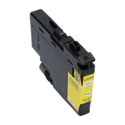 PrintAbout Huismerk vervangt Brother LC-3235XLYP Inktcartridge Geel Hoge capaciteit