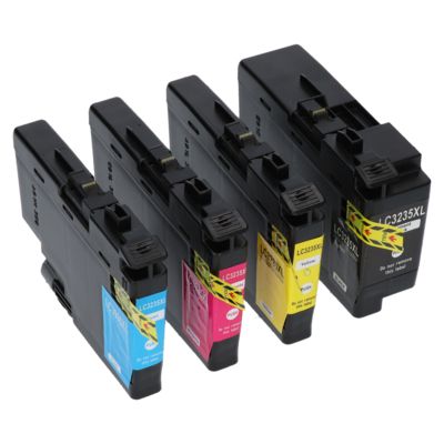 PrintAbout Huismerk vervangt Brother LC-3235XLBK/C/M/Y Inktcartridge 4-kleuren Multipack