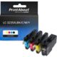 PrintAbout Huismerk vervangt Brother LC-3235XLBK/C/M/Y Inktcartridge 4-kleuren Multipack