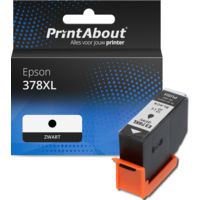 Huismerk Epson 378XL (C13T37914010) Inktcartridge Zwart Hoge capaciteit