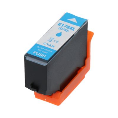 Huismerk Epson 378XL (C13T37924010) Inktcartridge Cyaan Hoge capaciteit