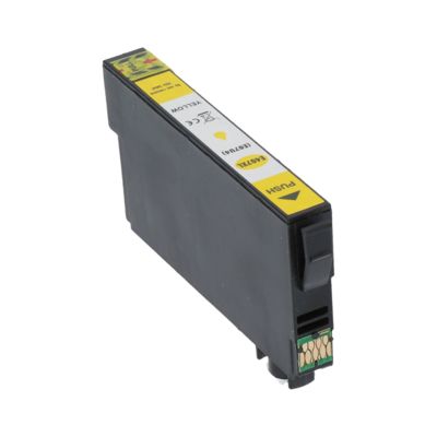 Huismerk Epson 407 (C13T07U440) Inktcartridge Geel