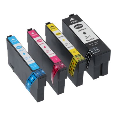 Huismerk Epson 407 (C13T07U41/42/43/440) Inktcartridge 4-kleuren Multipack