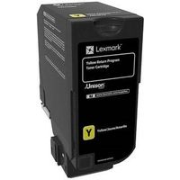 Lexmark 74C20Y0 Toner Geel