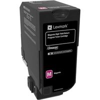 Lexmark 74C2HM0 Toner Magenta Hoge capaciteit