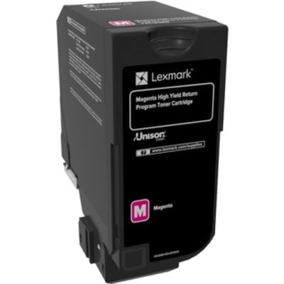 Lexmark 74C2HM0 Toner Magenta Hoge capaciteit