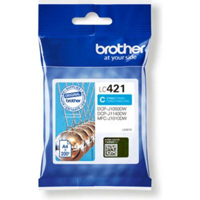 Brother LC-421C Inktcartridge Cyaan
