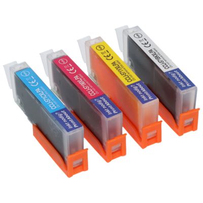 Huismerk Canon CLI-571BK/C/M/Y Inktcartridge 4-kleuren Multipack