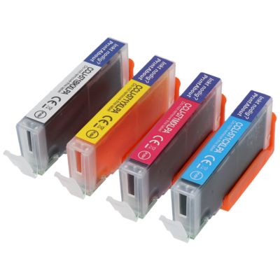 Huismerk Canon CLI-571BK/C/M/Y Inktcartridge 4-kleuren Multipack