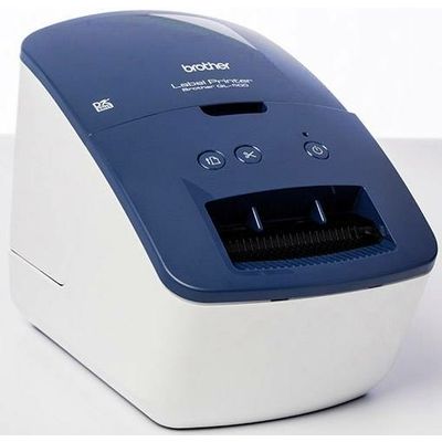 Brother QL-600B labelprinter blauw