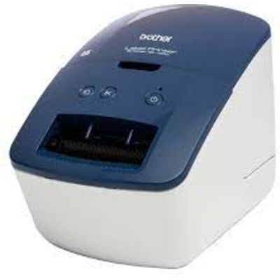 Brother QL-600B labelprinter blauw