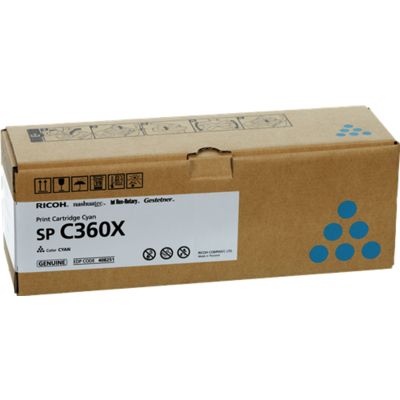 Ricoh SP C361 (408251) Toner Cyaan Extra hoge capaciteit