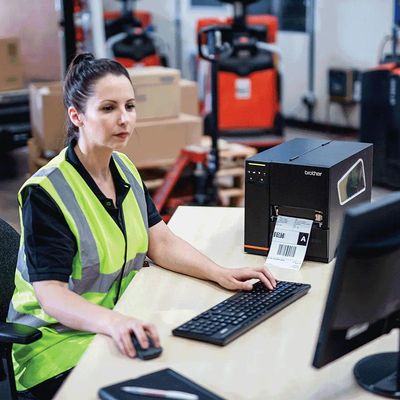 Brother TJ-4121TN Labelprinter
