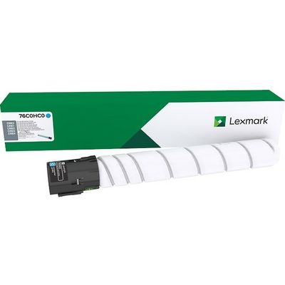 Lexmark 76C0HC0 Toner Cyaan Hoge capaciteit