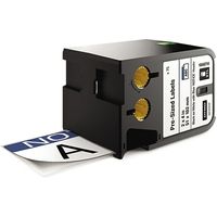 Dymo 1868715 Etiket Zwart op wit (51mm x 102 mm)