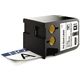 Dymo 1868715 Etiket Zwart op wit (51mm x 102 mm)