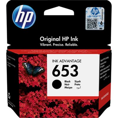 HP 653 (3YM75AE) Inktcartridge Zwart