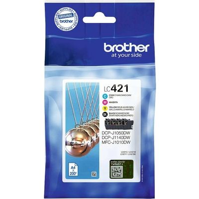 Brother LC-421VAL Inktcartridge 4-kleuren Multipack
