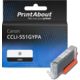Huismerk Canon CCLI-551GYPA Inktcartridge Grijs