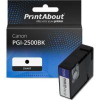 Huismerk Canon PGI-2500BK Inktcartridge Zwart