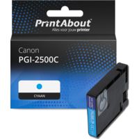 Huismerk Canon PGI-2500C Inktcartridge Cyaan