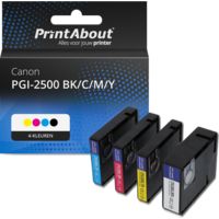 Huismerk Canon PGI-2500 BK/C/M/Y Inktcartridge 4-kleuren Multipack